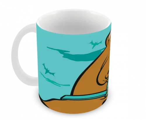 Caneca Polímero Scooby-doo Personalizada