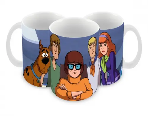 Caneca Polímero Scooby-doo Personalizada