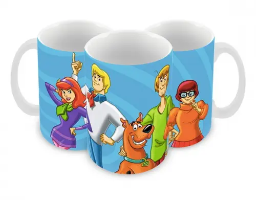 Caneca Polímero Scooby-doo Personalizada