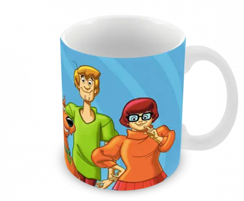 Caneca Polímero Scooby-doo Personalizada