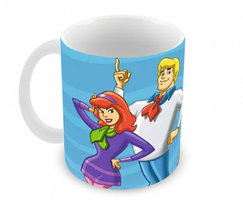 Caneca Polímero Scooby-doo Personalizada