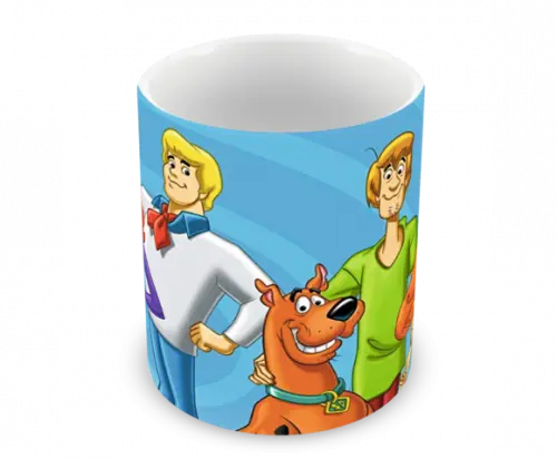 Caneca Polímero Scooby-doo Personalizada