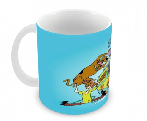 Caneca Polímero Scooby-doo Personalizada