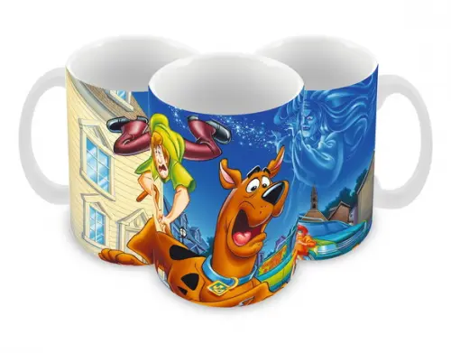 Caneca Polímero Scooby-doo Personalizada