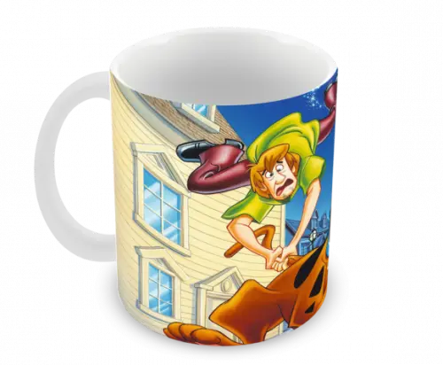 Caneca Polímero Scooby-doo Personalizada