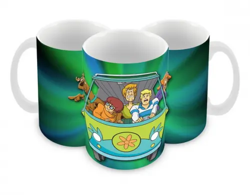 Caneca Polímero Scooby-doo Personalizada