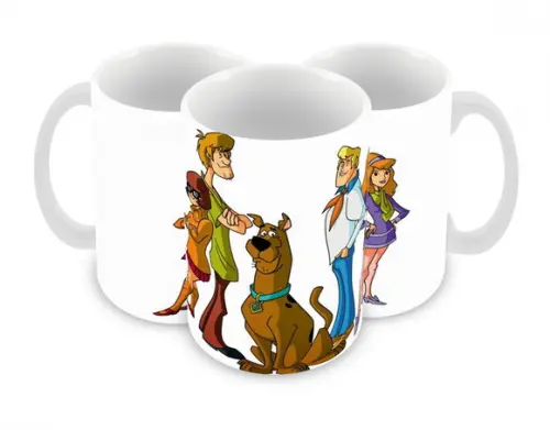 Caneca Polímero Scooby-doo Personalizada