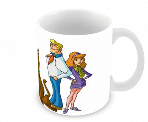 Caneca Polímero Scooby-doo Personalizada