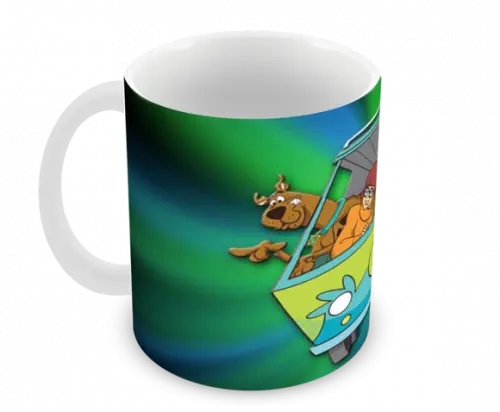 Caneca Polímero Scooby-doo Personalizada