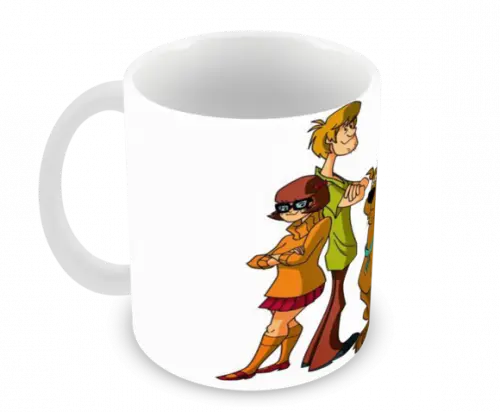 Caneca Polímero Scooby-doo Personalizada