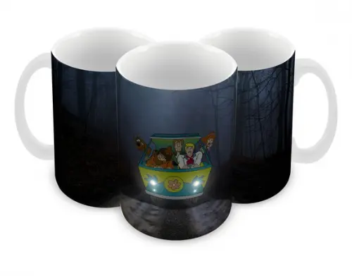 Caneca Polímero Scooby-doo Personalizada