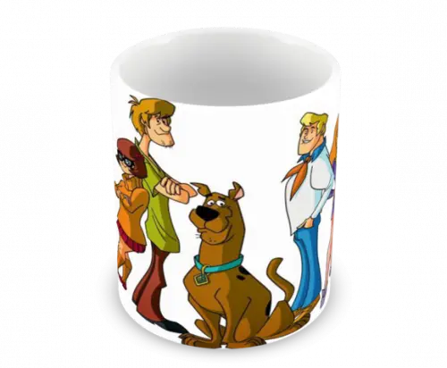Caneca Polímero Scooby-doo Personalizada