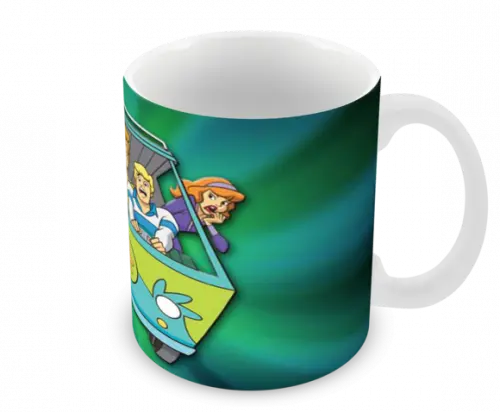 Caneca Polímero Scooby-doo Personalizada