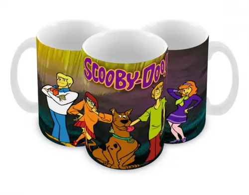 Caneca Polímero Scooby-doo Personalizada