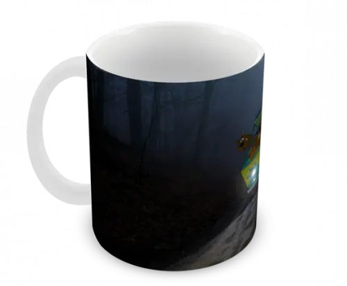 Caneca Polímero Scooby-doo Personalizada