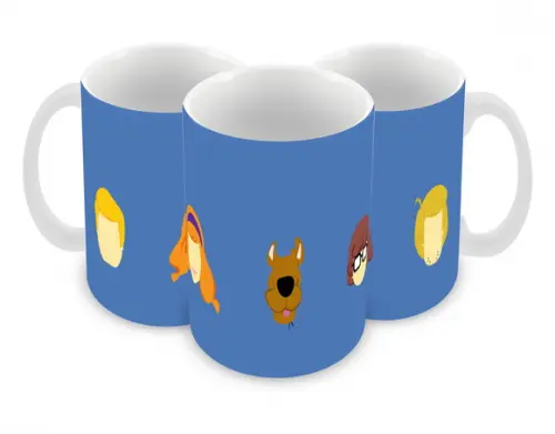 Caneca Polímero Scooby-doo Personalizada
