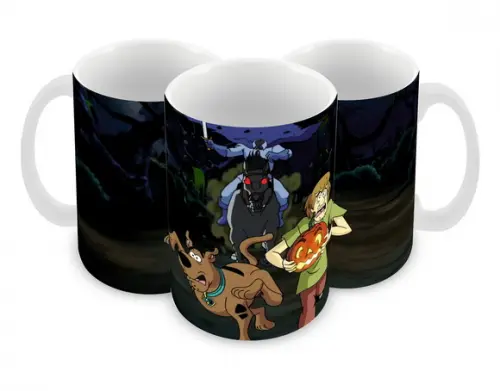 Caneca Polímero Scooby-doo Personalizada