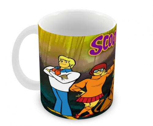 Caneca Polímero Scooby-doo Personalizada