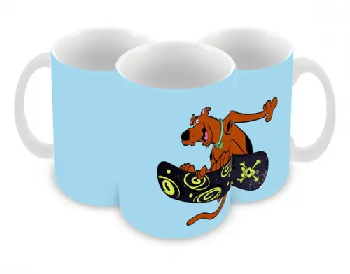 Caneca Polímero Scooby-doo Personalizada
