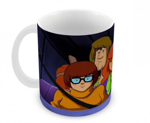 Caneca Polímero Scooby-doo Personalizada