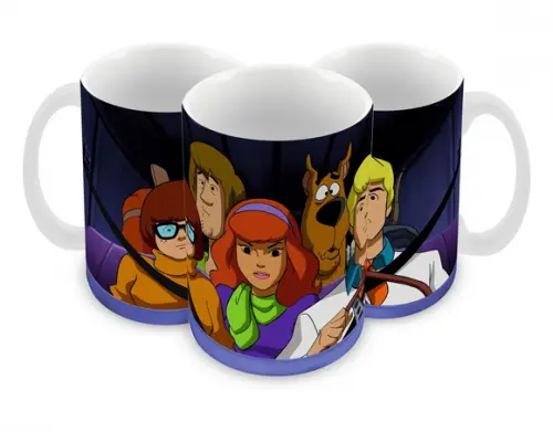 Caneca Polímero Scooby-doo Personalizada