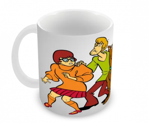 Caneca Polímero Scooby-doo Personalizada