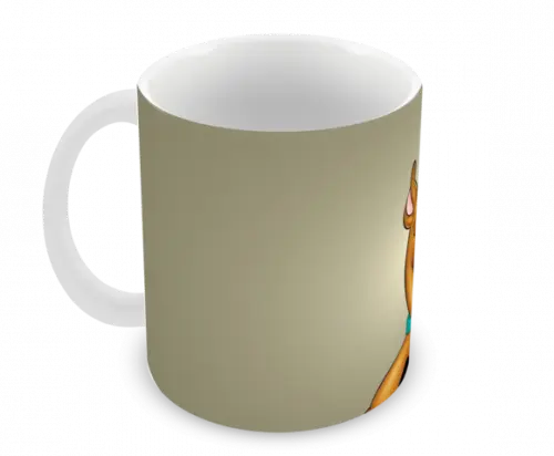 Caneca Polímero Scooby-doo Personalizada