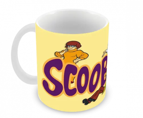 Caneca Polímero Scooby-doo Personalizada