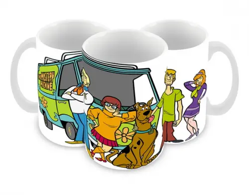 Caneca Polímero Scooby-doo Personalizada