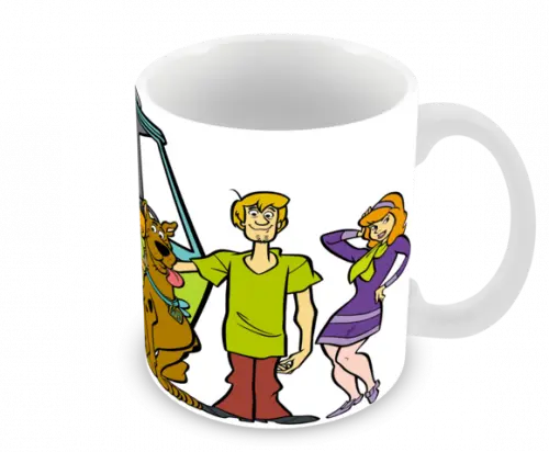 Caneca Polímero Scooby-doo Personalizada