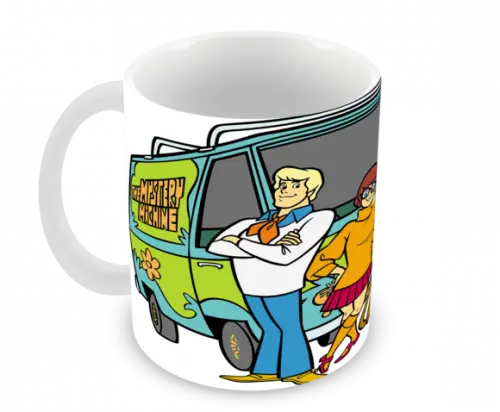Caneca Polímero Scooby-doo Personalizada