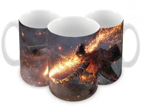 Caneca Polímero Sekiro Shadows Die Twice Personalizada