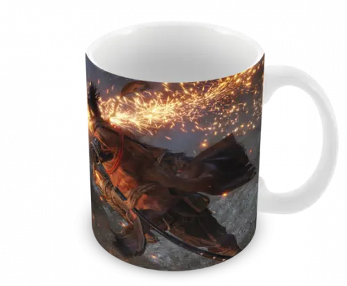 Caneca Polímero Sekiro Shadows Die Twice Personalizada