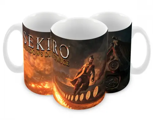 Caneca Polímero Sekiro Shadows Die Twice Personalizada
