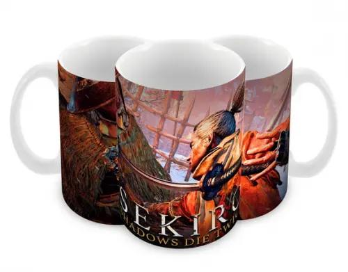 Caneca Polímero Sekiro Shadows Die Twice Personalizada