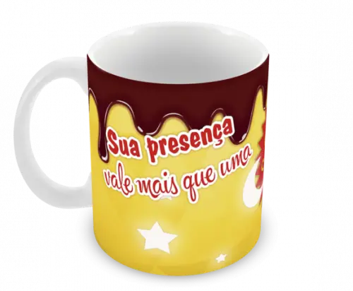 Caneca Polímero Serenata do Amor Personalizada