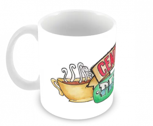 Caneca Polímero Seriado Friends Central Perk Personalizada