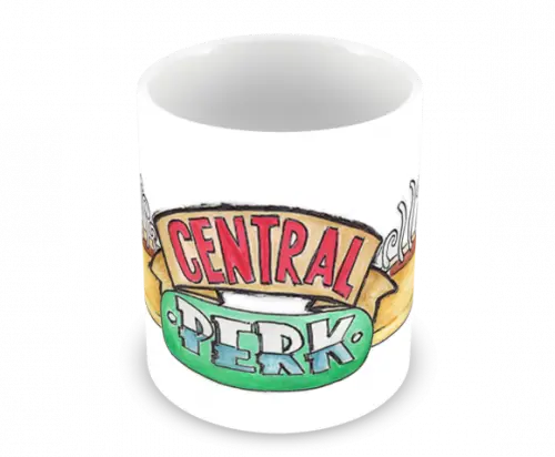 Caneca Polímero Seriado Friends Central Perk Personalizada