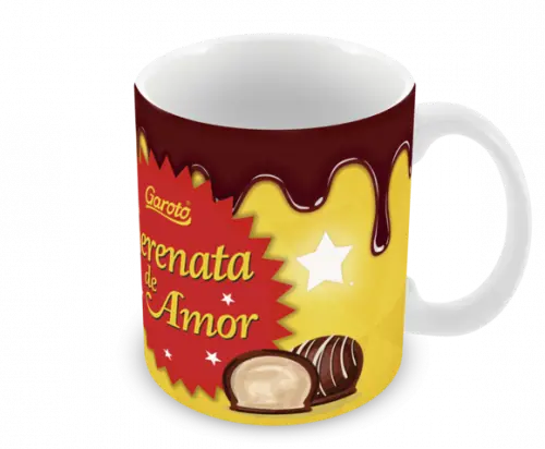 Caneca Polímero Serenata do Amor Personalizada