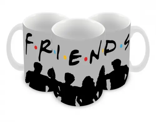 Caneca Polímero Seriado Friends Personalizada