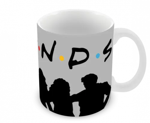 Caneca Polímero Seriado Friends Personalizada