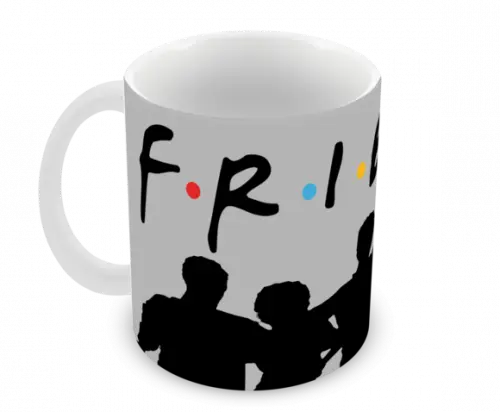 Caneca Polímero Seriado Friends Personalizada