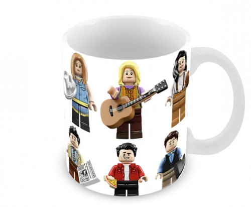 Caneca Polímero Seriado Friends Personalizada