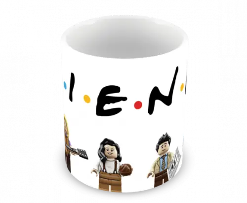 Caneca Polímero Seriado Friends Personalizada