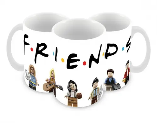 Caneca Polímero Seriado Friends Personalizada