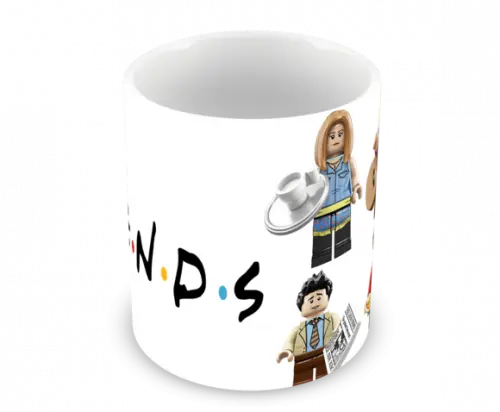 Caneca Polímero Seriado Friends Personalizada