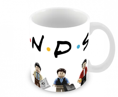 Caneca Polímero Seriado Friends Personalizada