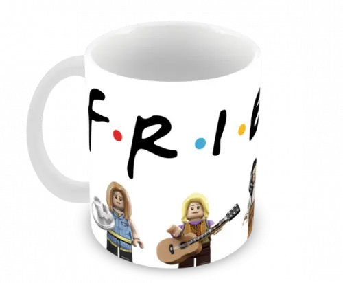 Caneca Polímero Seriado Friends Personalizada