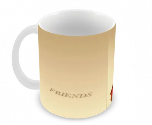 Caneca Polímero Seriado Friends Personalizada