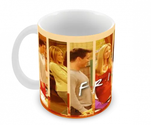Caneca Polímero Seriado Friends Personalizada